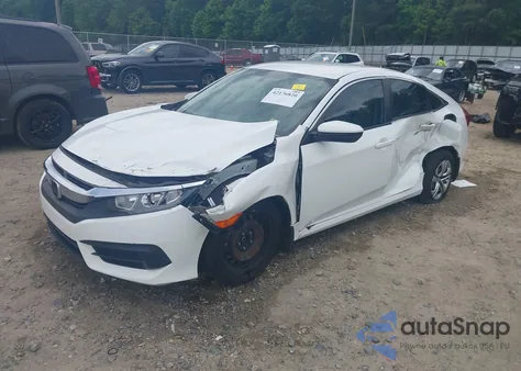 2018 Honda Civic Lx из США, поврежденный, VIN 19XFC2F55JE009012